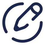 Pen New Round SVG Icon